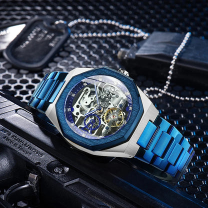 Reloj Automático AETERNO FS100 – Acero Inoxidable