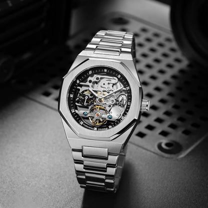 Reloj Automático AETERNO FS100 – Acero Inoxidable