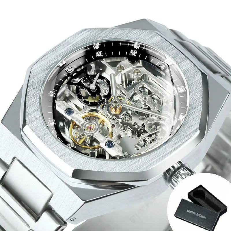 Reloj Automático AETERNO FS100 – Acero Inoxidable