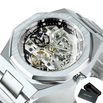 Reloj Automático AETERNO FS100 – Acero Inoxidable