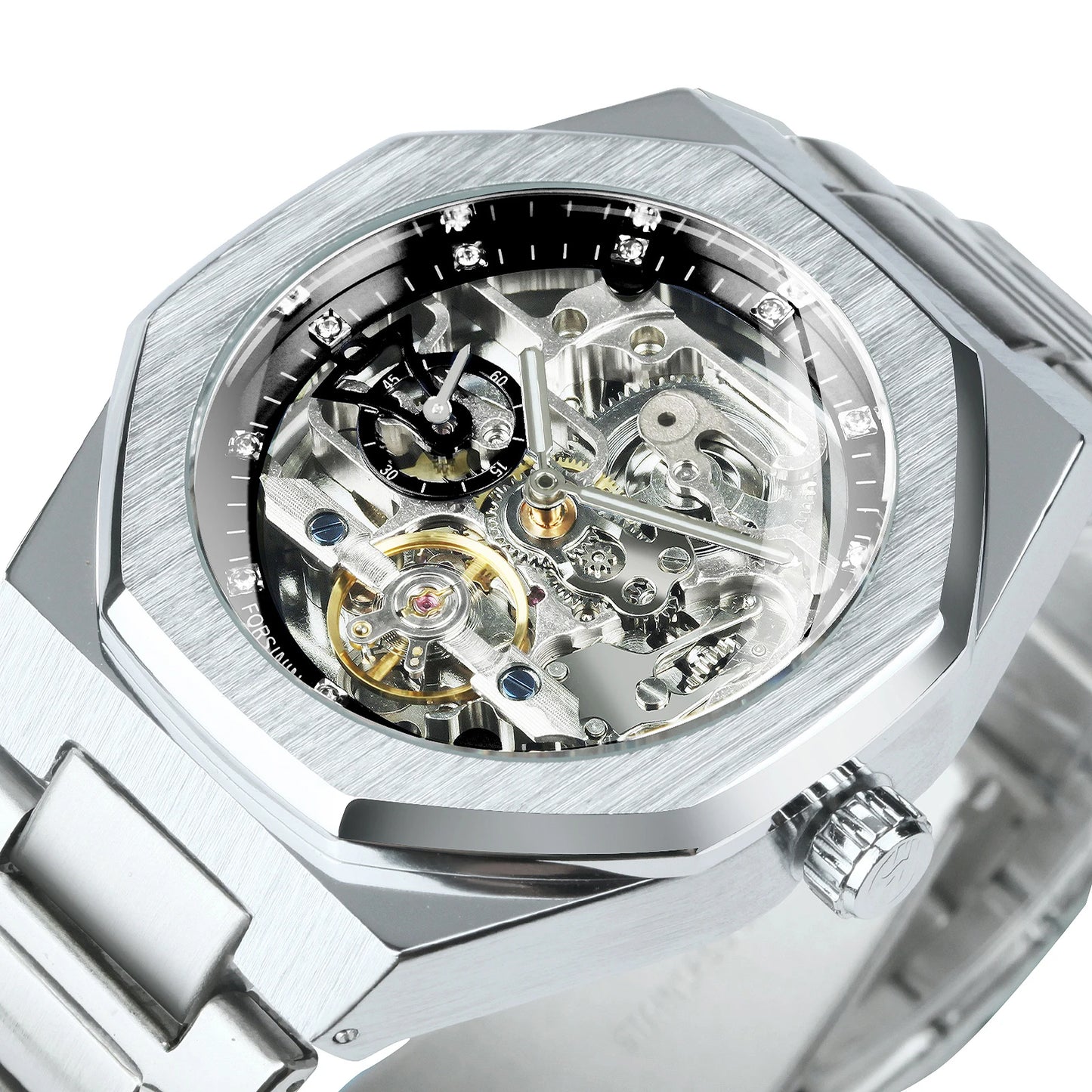 Reloj Automático AETERNO FS100 – Acero Inoxidable