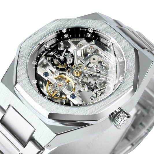 Reloj Automático AETERNO FS100 – Acero Inoxidable