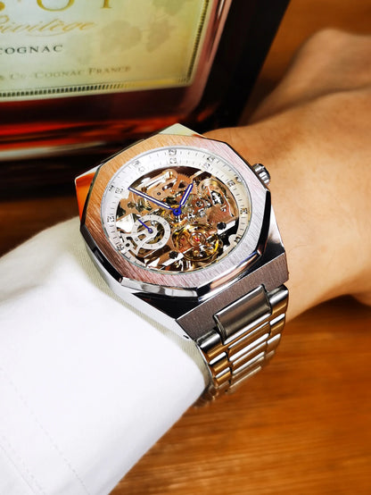 Reloj Automático AETERNO FS100 – Acero Inoxidable