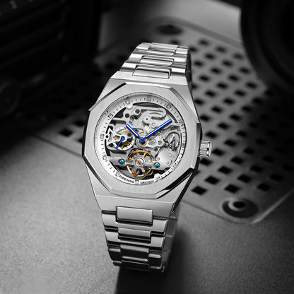 Reloj Automático AETERNO FS100 – Acero Inoxidable