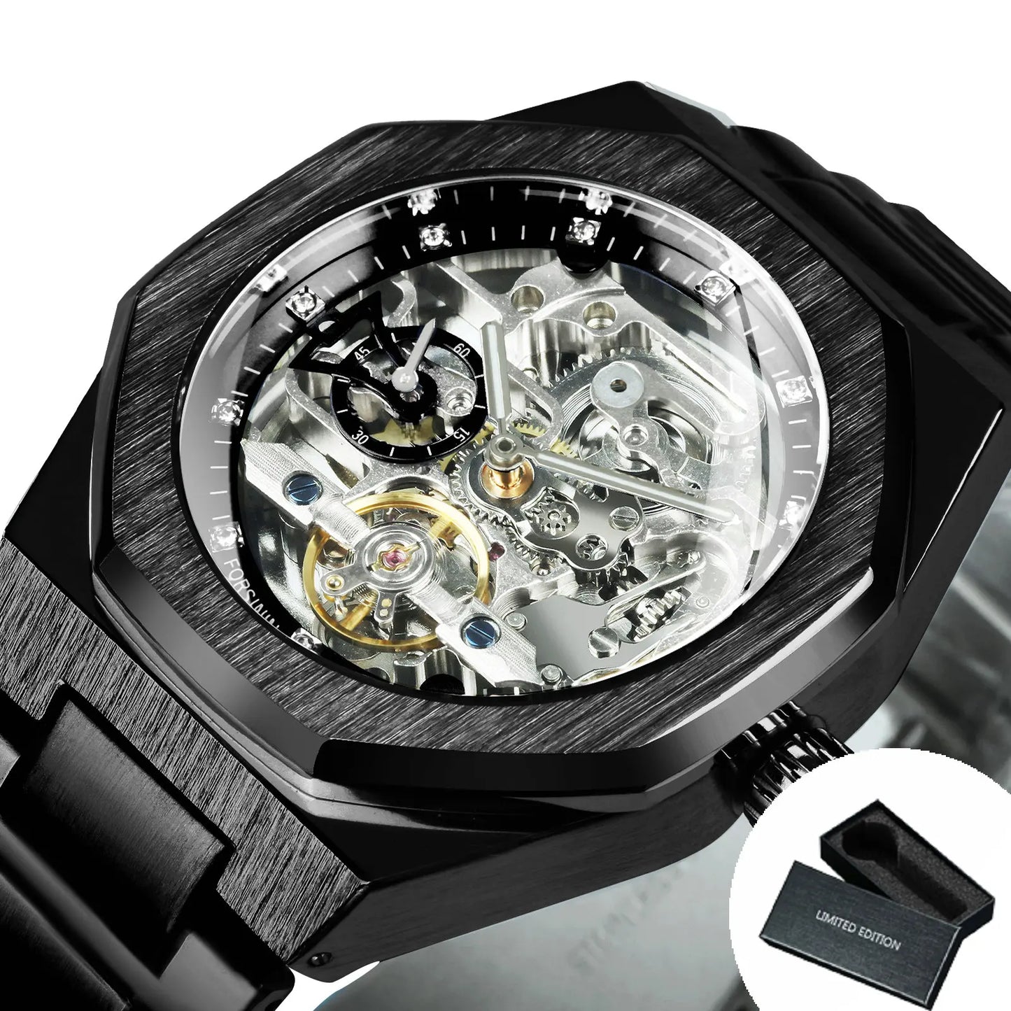 Reloj Automático AETERNO FS100 – Acero Inoxidable