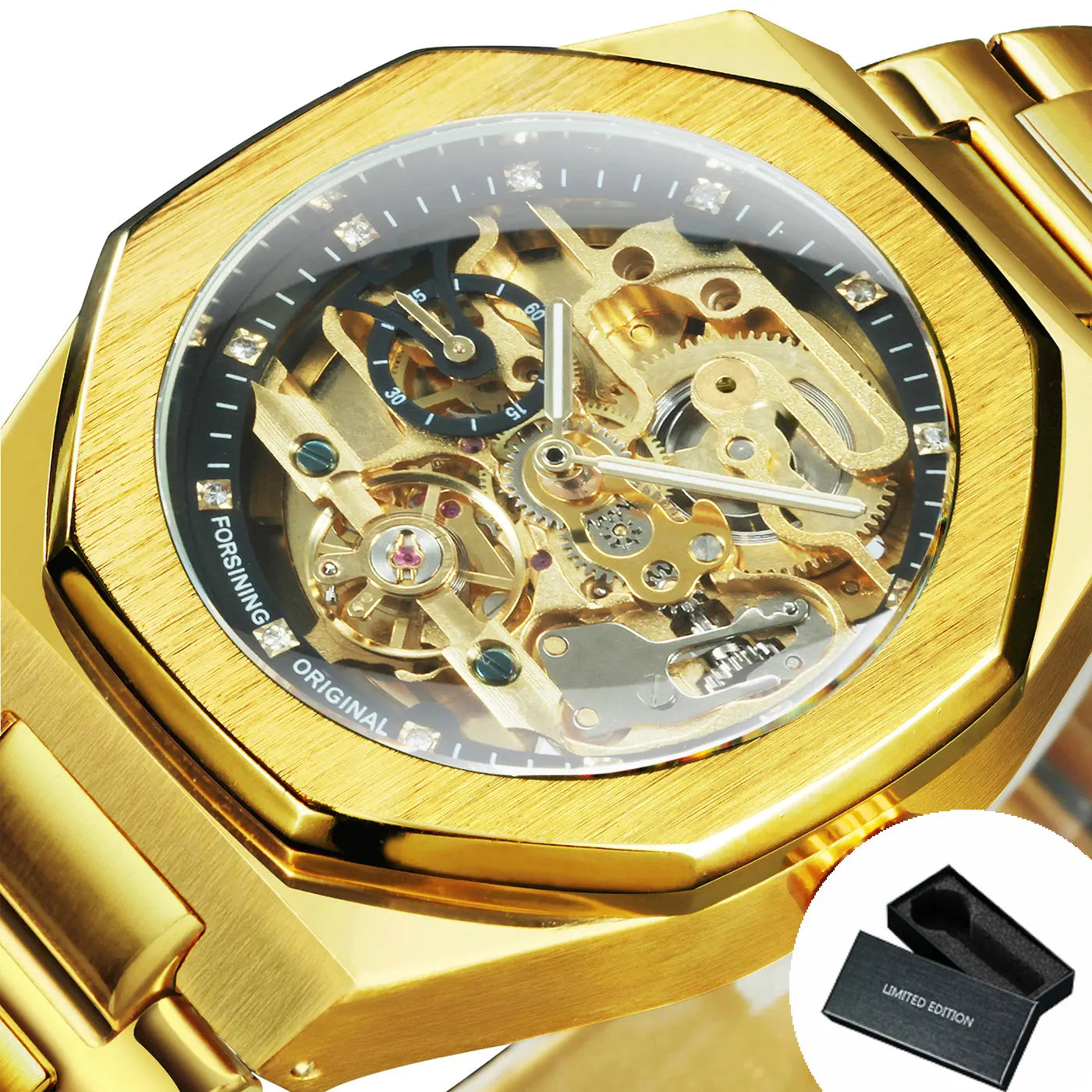 Reloj Automático AETERNO FS100 – Acero Inoxidable