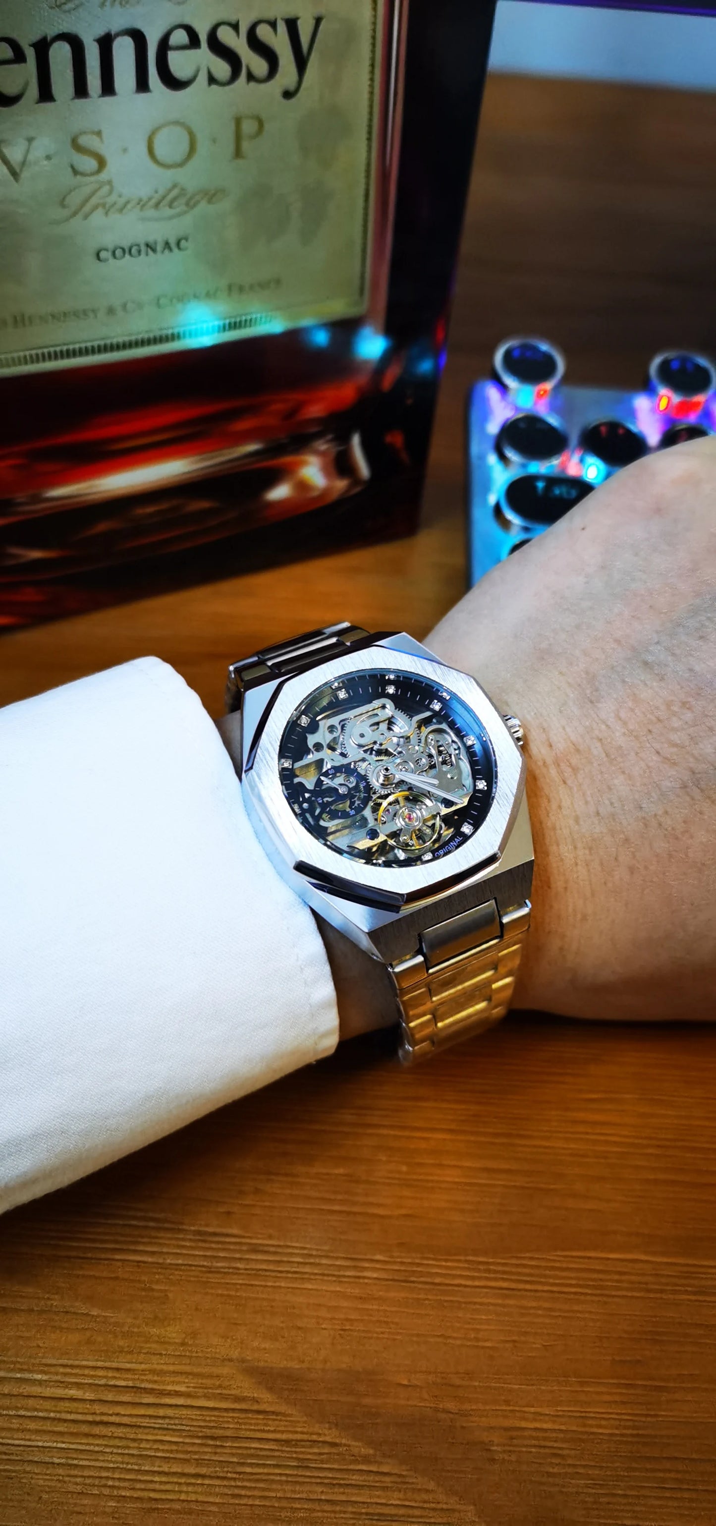 Reloj Automático AETERNO FS100 – Acero Inoxidable