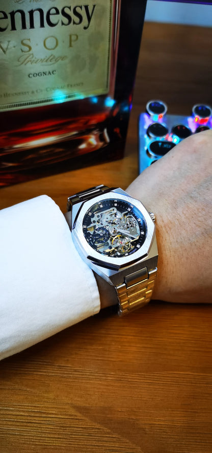 Reloj Automático AETERNO FS100 – Acero Inoxidable