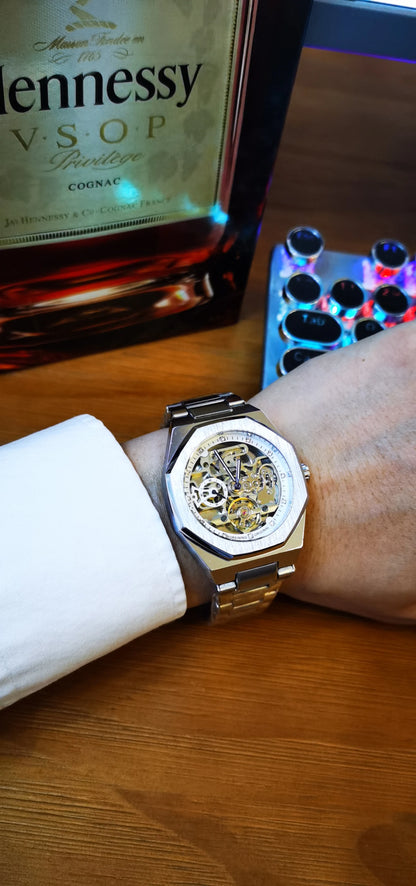 Reloj Automático AETERNO FS100 – Acero Inoxidable